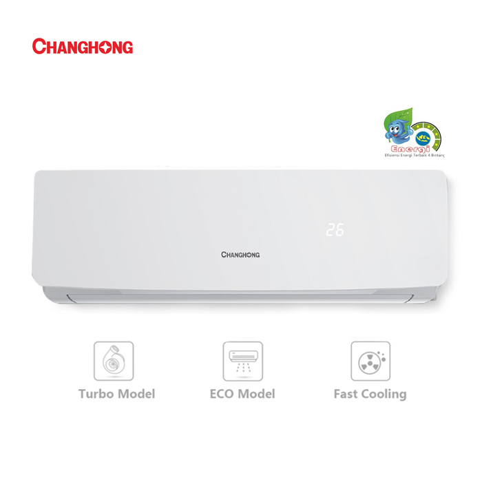Changhong AC Deluxe Wall Mounted Split 1.5 PK - CSC12NVB3 | CSC-12NVB3